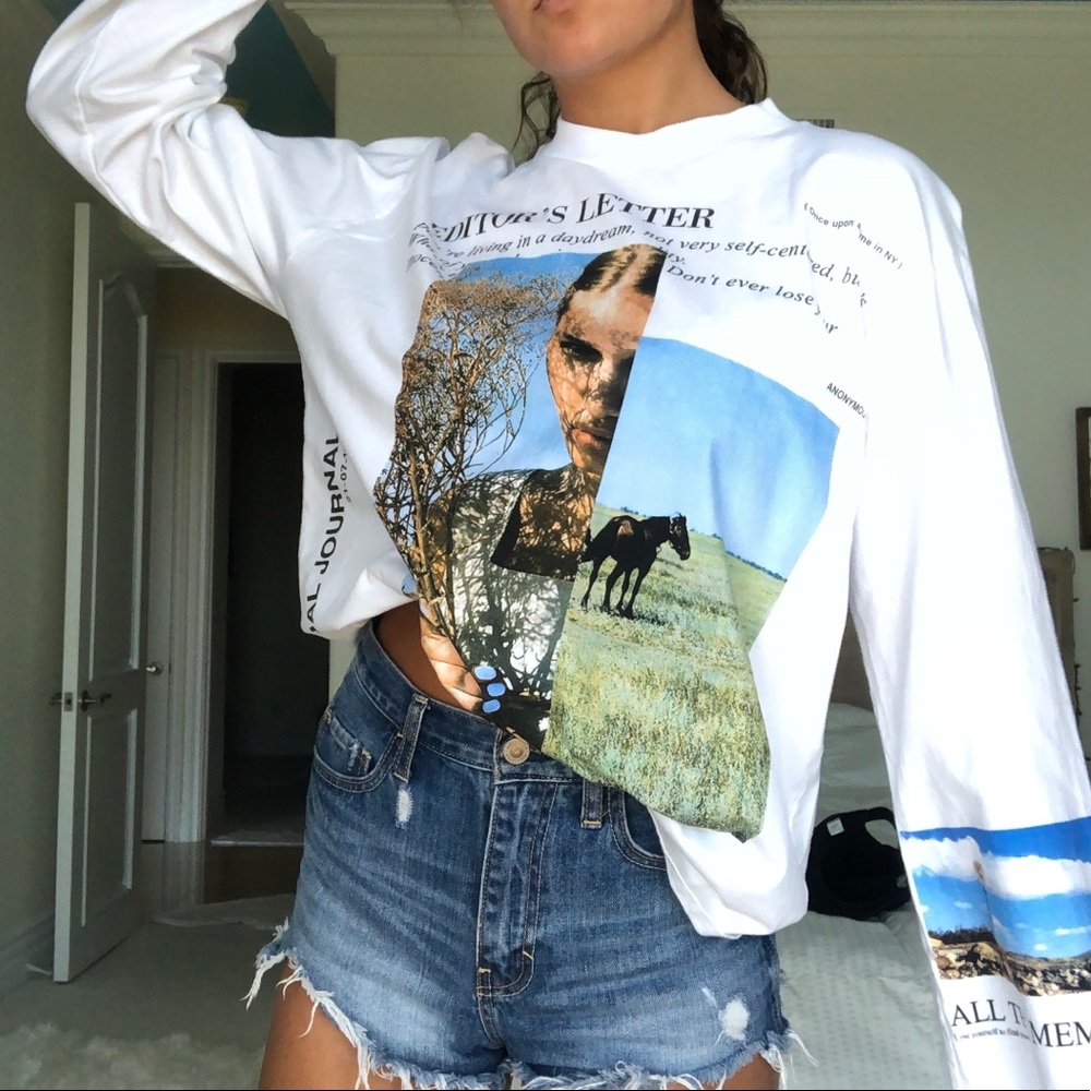 Zara editorial long sleeve